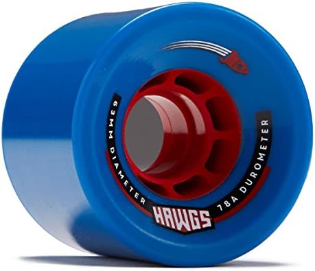 Hawgs Rocket Longboard Wheels - 63mm - 78a - Blue