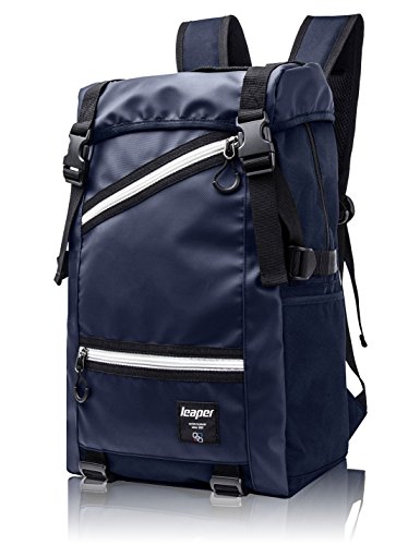 Leaper Heavy Duty Water Resistance Sport Backpack Travel Hiking Rucksack Multifunction Camping Bag (Blue)
