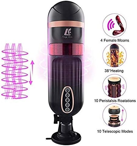 EELOVELY Durable Very Useful Shirt Male Mastur**bation Cup Male Handsfree Auto Suck Smart Heating Mastur**Bating Cup Induced Ví-bration Mastur**bator Artificial Vágǐna Síx-Töy For Man,Smart Heating,Ai