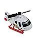 Toy State Emergency City Vehicles set of 10- Police, Fire Truck, Ambulance, Action News Helicopter, Taxi, Bus, Recycle, Garbage & Tow Trucks - all Free-Wheeling some with Moving Parts Imagination Play