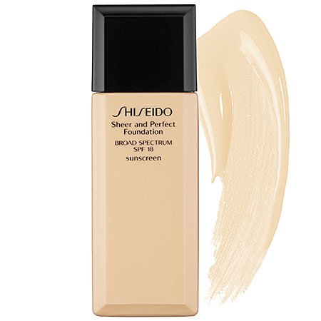 Shiseido Sheer and Perfect Foundation #I00