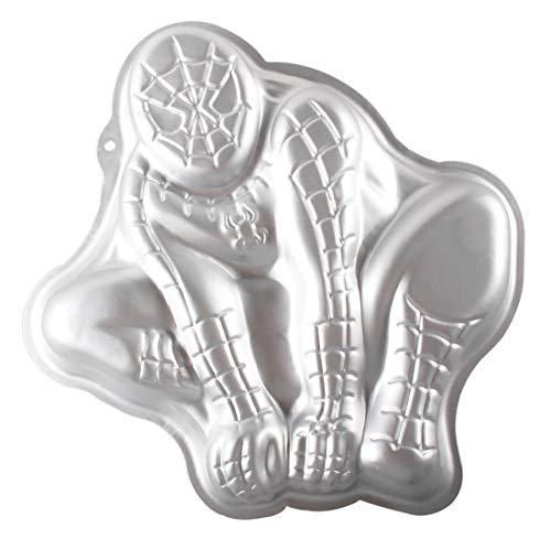 WJSYSHOP 10.5 Inch Spider Man Shaped Aluminum 3D Cake Mold Baking Mould Tin Cake Pan - Spider
