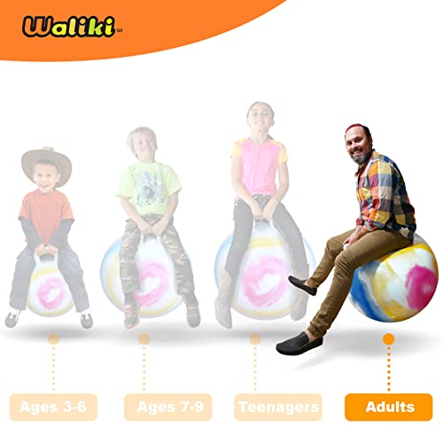 thumbnail image 2 of WALIKI Hopper Ball For Adults - 29 Inch Purple Hippity Hop Bounce Toy 2 of 12