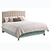 Dorel Living Tufted Headboard, Full/Queen, Beige
