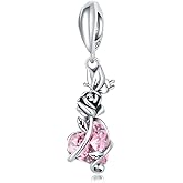 CYCUFF 925 Sterling Silver Charms Suitable for Charm Necklaces, Bracelet Pendants Beads Jewellery Gift for Women