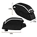 BV Bicycle Wedge Top Tube Bag with Flip-Top Opening