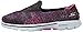 Skechers Performance Womens Go Walk 3 Glisten Walking Shoe,Black/Multi,10 M US
