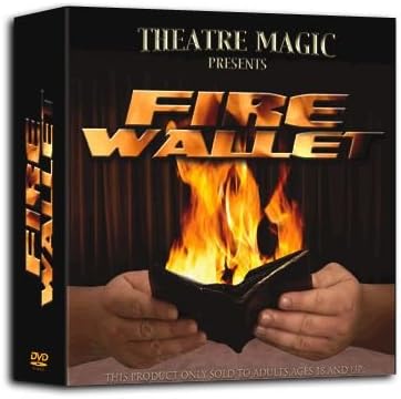 Magic Trick | Fire Wallet 2.0 (DVD and Gimmick) by Theatre Magic
