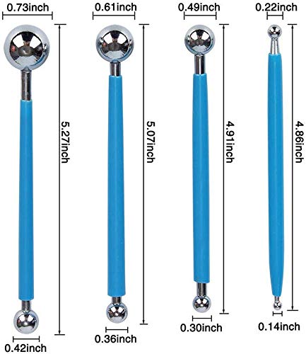 Dotting Tools for Painting Rocks Variety Mandala Stones Dotting Tools Set with Reusable Stencils for Road Camping¡­