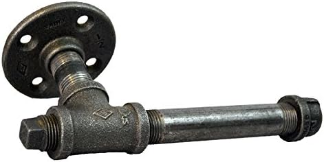 Turnbull Farms(TM) Industrial Pipe Toilet Paper Holder - Multiple Styles (plugged)