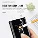 Cigarette Case Box with Electric Lighter, AUOKER 20PCS Metal USB Separable Rechargeable for Whole Package Cigarettes, Flameless Windproof with USB Cable