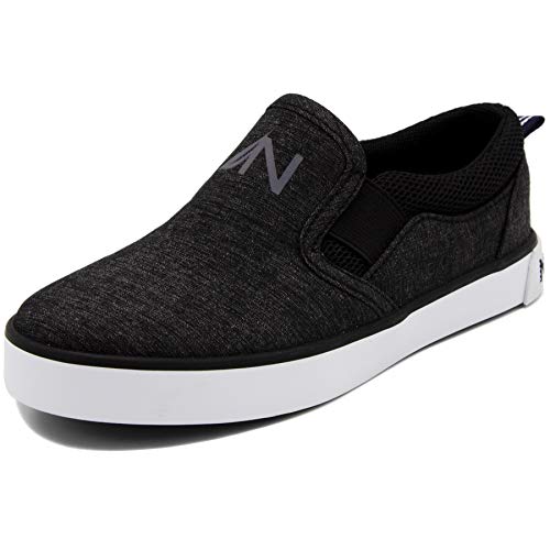 Nautica Kid's Akeley Youth Slip-On Casual Shoe Canvas Sneaker (Little Kid/Big Kid)