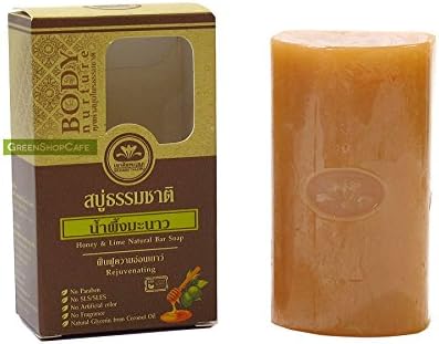 KHAOKHO TALAYPU HONEY &amp; LIME NATURAL BAR SOAP 80G. REJUVENATING BRIGHTENING AURA SOFT SMOOTH NEW SKIN