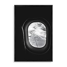 signwin Framed Canvas Wall Art Aviation Machinery Canvas Prints Home Artwork Decoration for Living Room,Bedroom - 16x24 inches