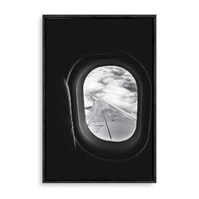 Framed Aviation Machinery Home Artwork for Living Room Bedroom