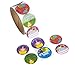 Kidsco Happy Birthday Stickers Roll – 3 Rolls of 100 Stickers - Cool and Fun Happy Birthday Greeting Stickers for Kids and Adults - Novelty & Gag Toys, Party Favor, Bag Stuffer, Party Decorations
