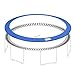SONGMICS Replacement Trampoline Safety Pad, 8/10/12/13/14/15/16FT Waterproof Surround Spring Cover, Round Foam Pad Blue