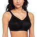 Playtex Women's 18 Hour Active Lifestyle Full Coverage Bra #4159, Black,40C
