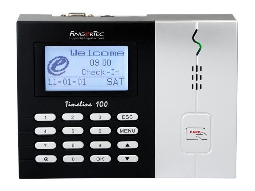 FingerTec USA Timeline 100 FingerTec Time Attendance RFID Time Clock (Certified Refurbished)