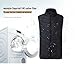 UTUZHE Heated Vest for Men by Power Bank Fishing Hunting Clothes for Men Outdoors