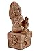 Bellaa 23187 Aztec Sculpture Replica Handcrafted Prince of Flowers Archaeological Xochipilli Statue