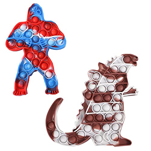 Big Size Fidget Toys, Silicone Bubble Popping Sensory Toy for Autism