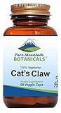 High Potency Cat's Claw - 90 Kosher Vegetarian Capsules - Now with 500mg Peruvian Cats Claw Herb Powder by Pure Mountain Botanicals