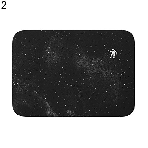 yanQxIzbiu Super Soft Indoor Rugs Living Room Carpets Sky Lantern Galaxy Flower Bathroom Rug Non-Slip Bath Shower Carpet Floor Mat - 6#