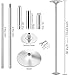 amzdeal Stripper Pole Spinning Dancing Pole for Home Portable Removable 45mm Fitness Pole Kit for Beginner Exercise Loss Weight Home Gym, Old Version