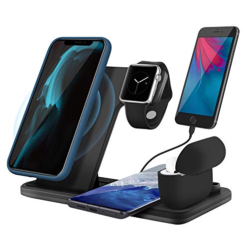 in Wireless Charging Station for Apple Watch Airpods Pro, Xperg 30W  Fast Wireless Charger Stand Dock Com