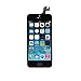 iPhone 5S Frout Screen Replacement Black Kit, Screen Repair, Full LCD Assembly , Display Touch Digitizer Full Assembly Replacement with Home Button, Front Camera, Ear Speaker, Repair Tools