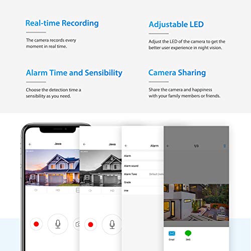 2 Security+Waterproof+Surveillance+Detection+Deterrent