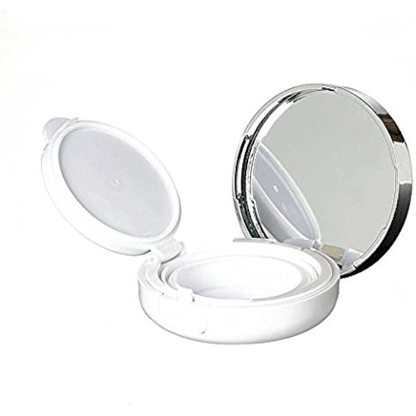 Yueton Leere Make-up-Luftkissenbox – Für Foundation, Concealer, BB-Creme, 7,5×2,2 Cm, Fassungsvermögen 15 G
