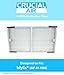 Idylis HEPA Air Purifier Filter; Fits Idylis Air Purifiers IAP-10-200, IAP-10-280; Model # IAF-H-100C; Designed & Engineered by Crucial Air