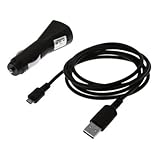 2-in-1 Sync & Charge USB Travel Kit (USB Cable & Car Adapter) for Barnes & Noble Nook Color