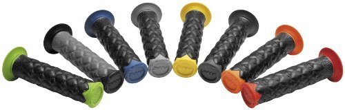 Spider Grips SL/TK/B SLT Slim Line Grips for ATV, Watercraft, Snowmobile Black/Green