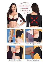 Bluland - Camiseta de compresión quirúrgica para mujer