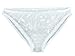 Haian Plastic Bikini Panties PVC Underwear 3 Pack (X-Large, Glass Clear)