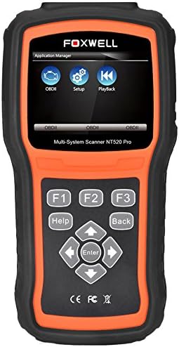 FOXWELL NT520 PRO for Maserati Spyder OBD2 Diagnostic Reader Erase Error Code Scanner Tester SRS ABS DPF EPB Airbag