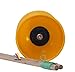 Flight Lander Pro Yellow Chinese Yoyo Diabolo with Wooden Sticks, Net Carrying Bag and Extra String