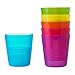 Ikea Kalas BPA-Free Tumbler, Assorted Colors, 6 Count, 1- Pack