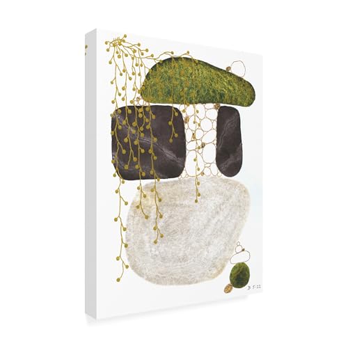 Outdoor Canvas Art - Jocelyn Benford 'Mossy Stones' Wall Art for Outdoor Spaces…