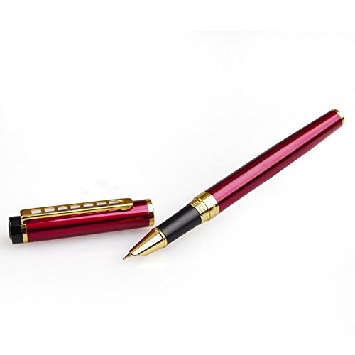 Brand New Hero 1066 Red Pretty Fountain Pen With 0.5mm Senior Iridium Nib Office Supplies Birthday Present