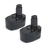 POWERAXIS 14.4V PS140 Replacement Battery for Black & Decker PS140 PS140A Firestorm 14.4-Volt PS3600 FS1462F CRS144 (2-Pack)