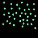 AIMTOPPY 100PC Kids Bedroom Fluorescent Glow In The Dark Stars Wall Stickers (pink)