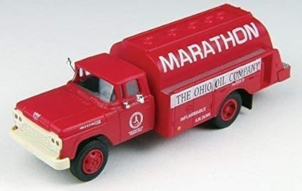 Amazoncom Ho 1960 Ford F 500 Tank Truck Marathon Oil