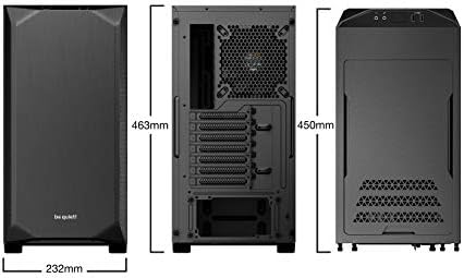 Silencio! Pure Base 500 Mid Tower: Be: Amazon.es: Electrónica
