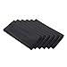 Surmente 17-Inch Polyester Cloth Napkins Linen Dinner Napkins - Set of 12 for Weddings, Banquets, or Restaurants (1-Dozen) (Black)