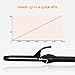 PARWIN BEAUTY Curling Iron 1 Inch Wand with Tourmaline Ceramic Coating, Hair Curling Iron with Anti-scalding Insulated Tip, Ionic Hair Curler for All Types of Hair, 25mm Barrel