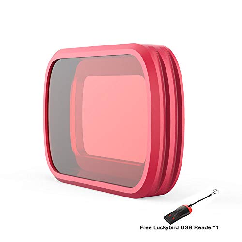 PGYTECH Diving Filter for OSMO Pocket (Snorkel PRO) with Luckybird USB Reader - Thumbnail 6